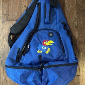 Blue KU Sling Bag